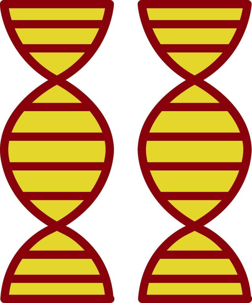 conception d'icône de vecteur d'adn