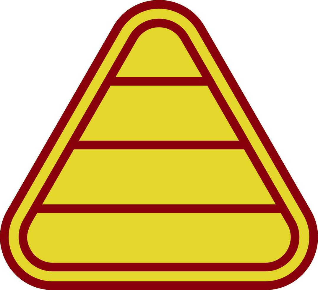 conception d'icône vecteur triangle