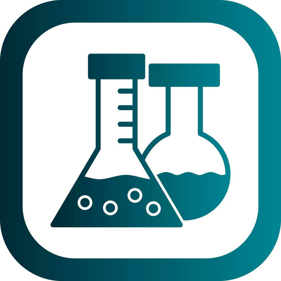 conception d'icônes vectorielles scientifiques vecteur