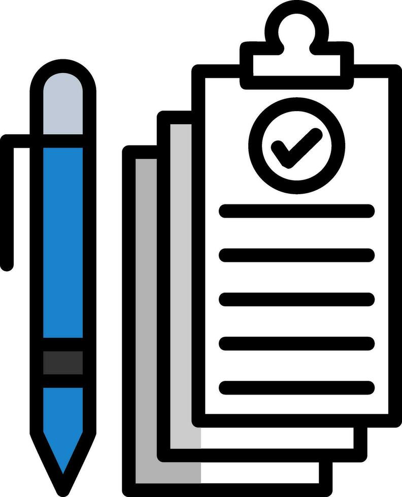 conception d'icône de vecteur de document