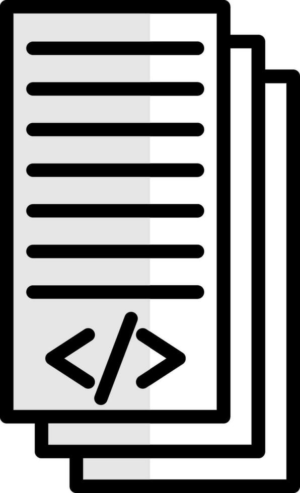 conception d'icône de vecteur de notes