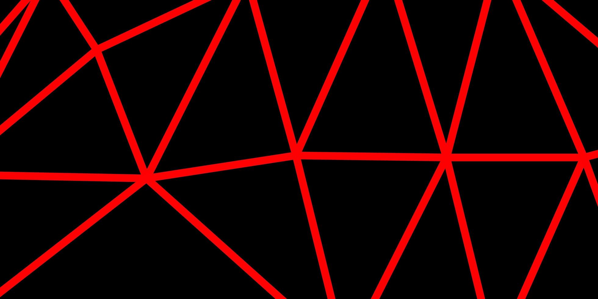 fond d'écran de polygone dégradé vecteur rouge clair ...