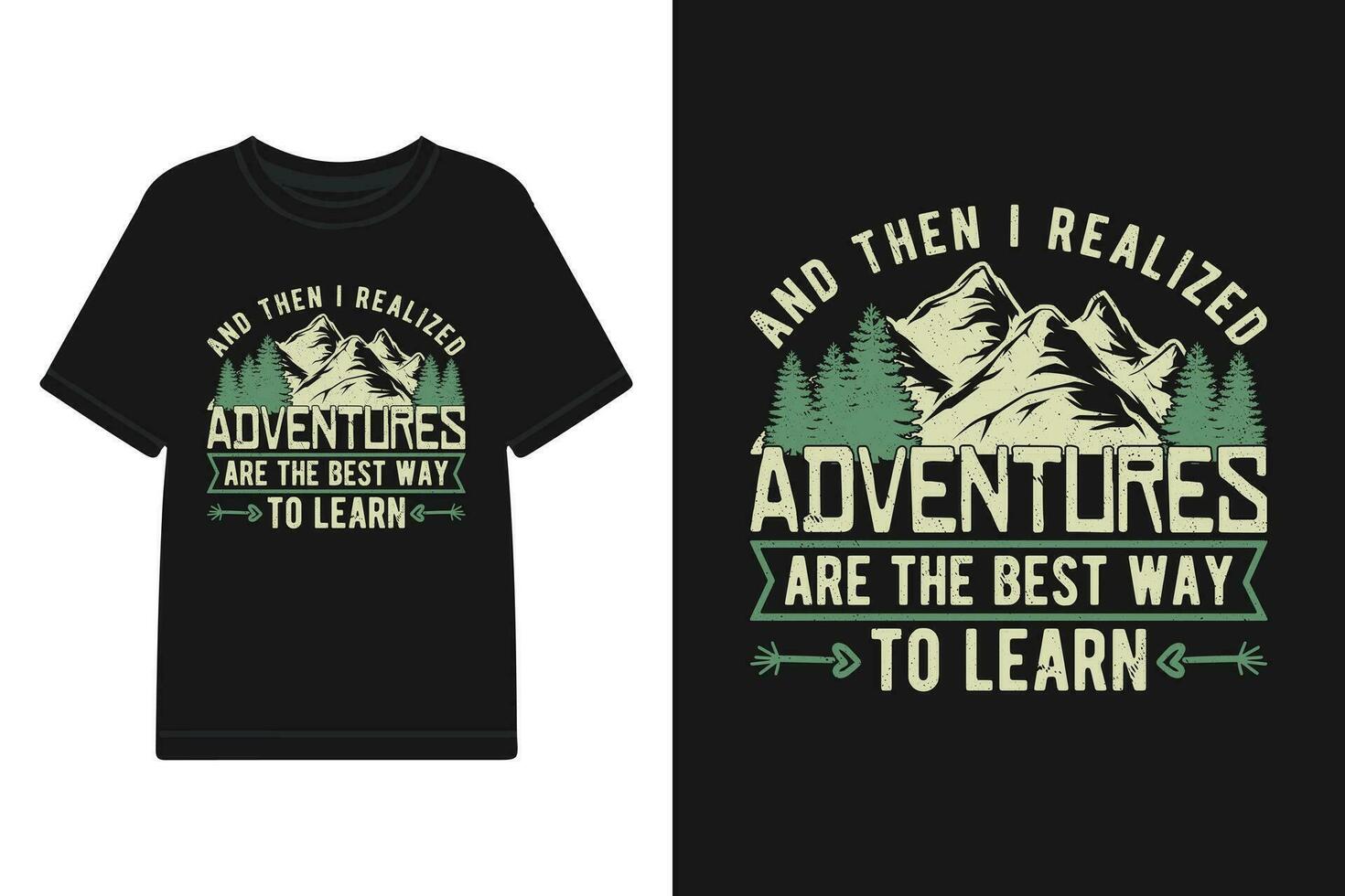 campeur t chemise conceptions, camping T-shirt conception vecteur des dossiers, campeur Extérieur aventure de motivation typographie conception