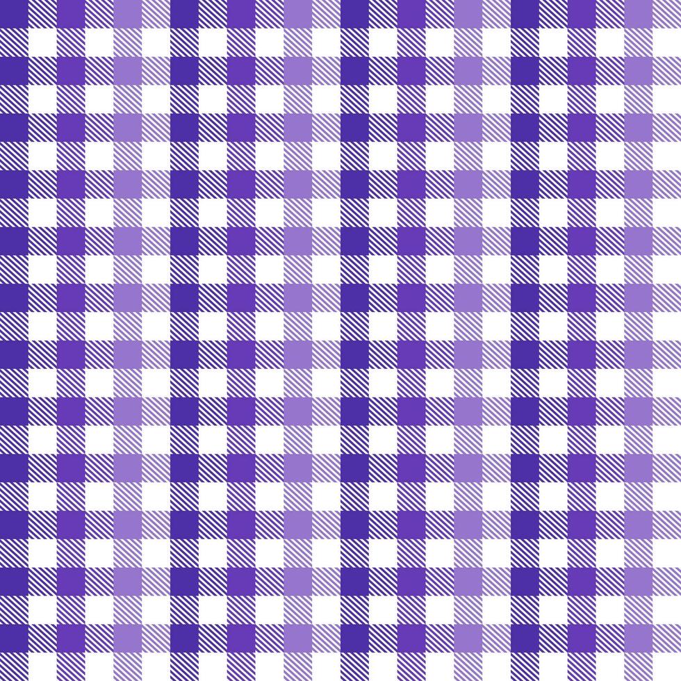 violet plaid modèle avec oblique ligne à l'intérieur Contexte. plaid modèle Contexte. plaid Contexte. sans couture modèle. pour toile de fond, décoration, cadeau emballage, vichy nappe de table, couverture. vecteur