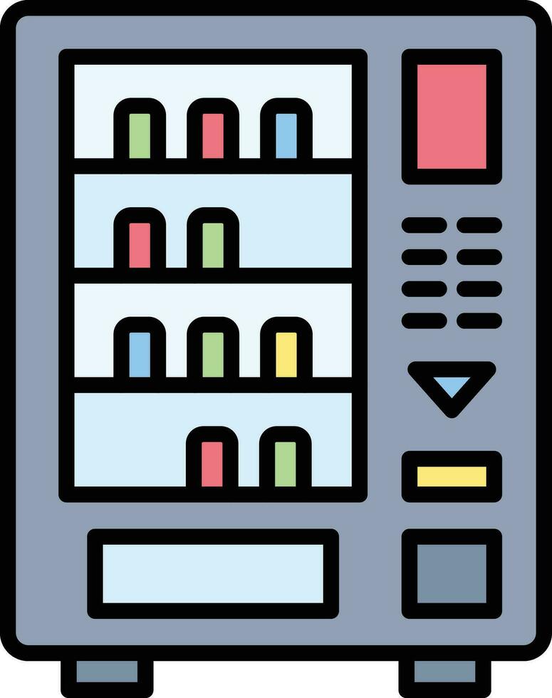 icône de vecteur de distributeur automatique