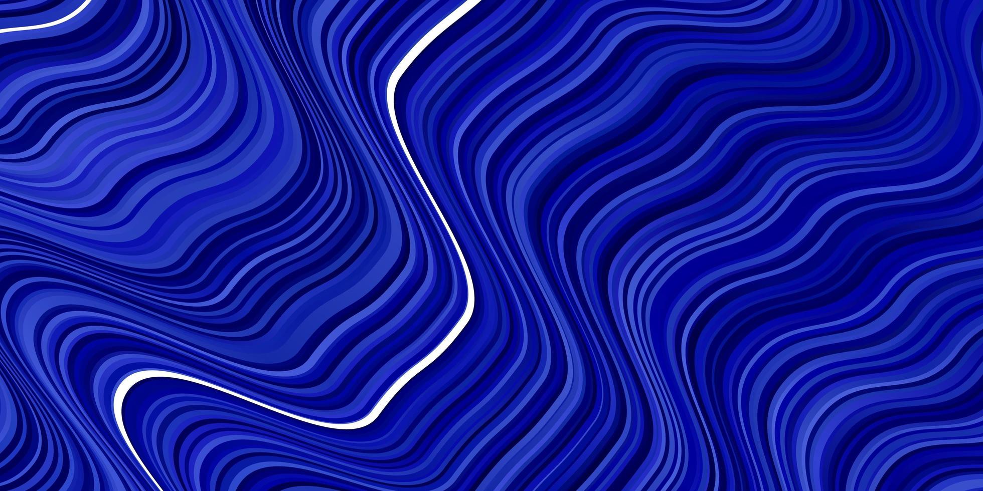 modèle vectoriel bleu clair avec des lignes courbes.