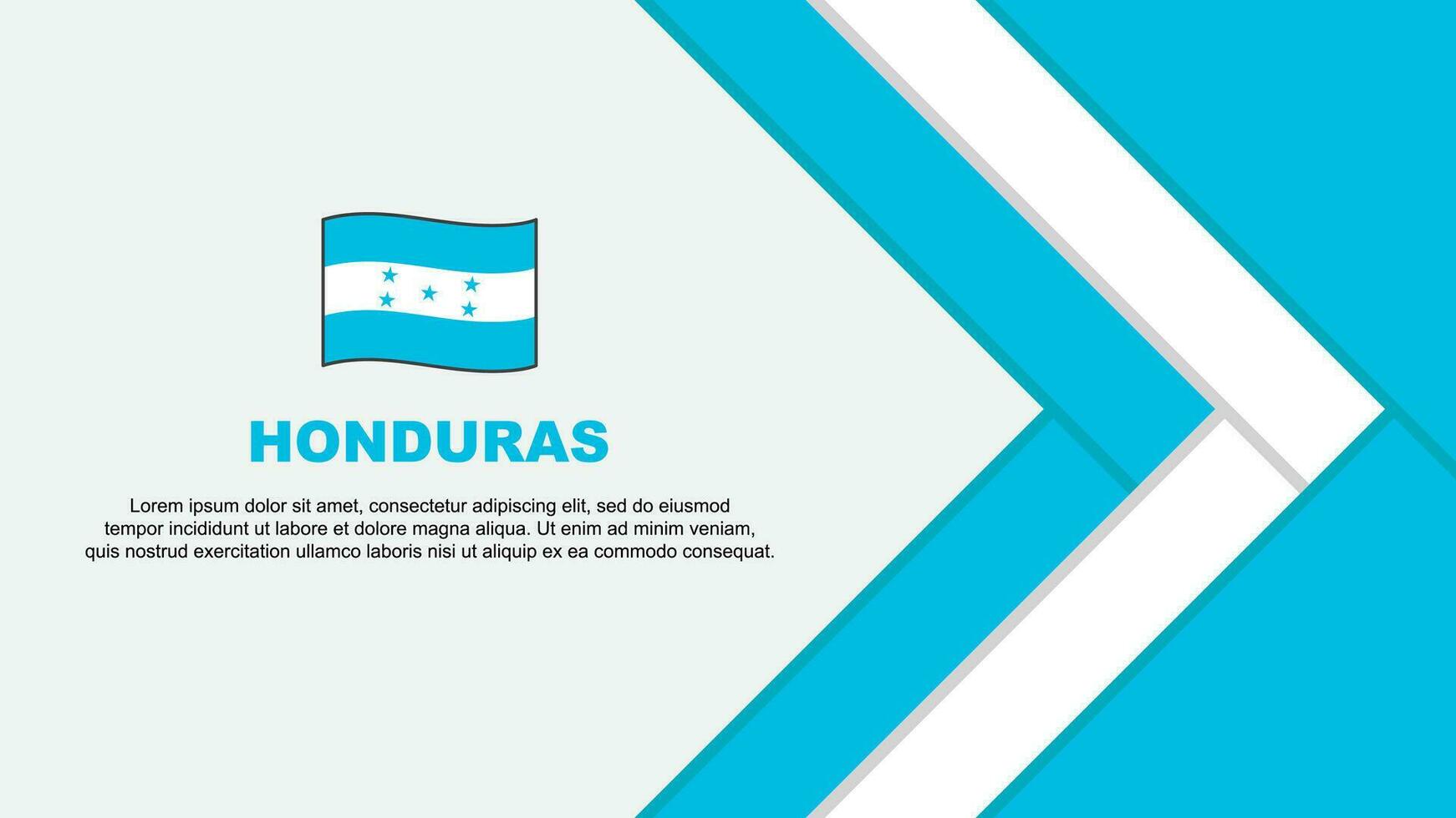 Honduras drapeau abstrait Contexte conception modèle. Honduras indépendance journée bannière dessin animé vecteur illustration. Honduras dessin animé