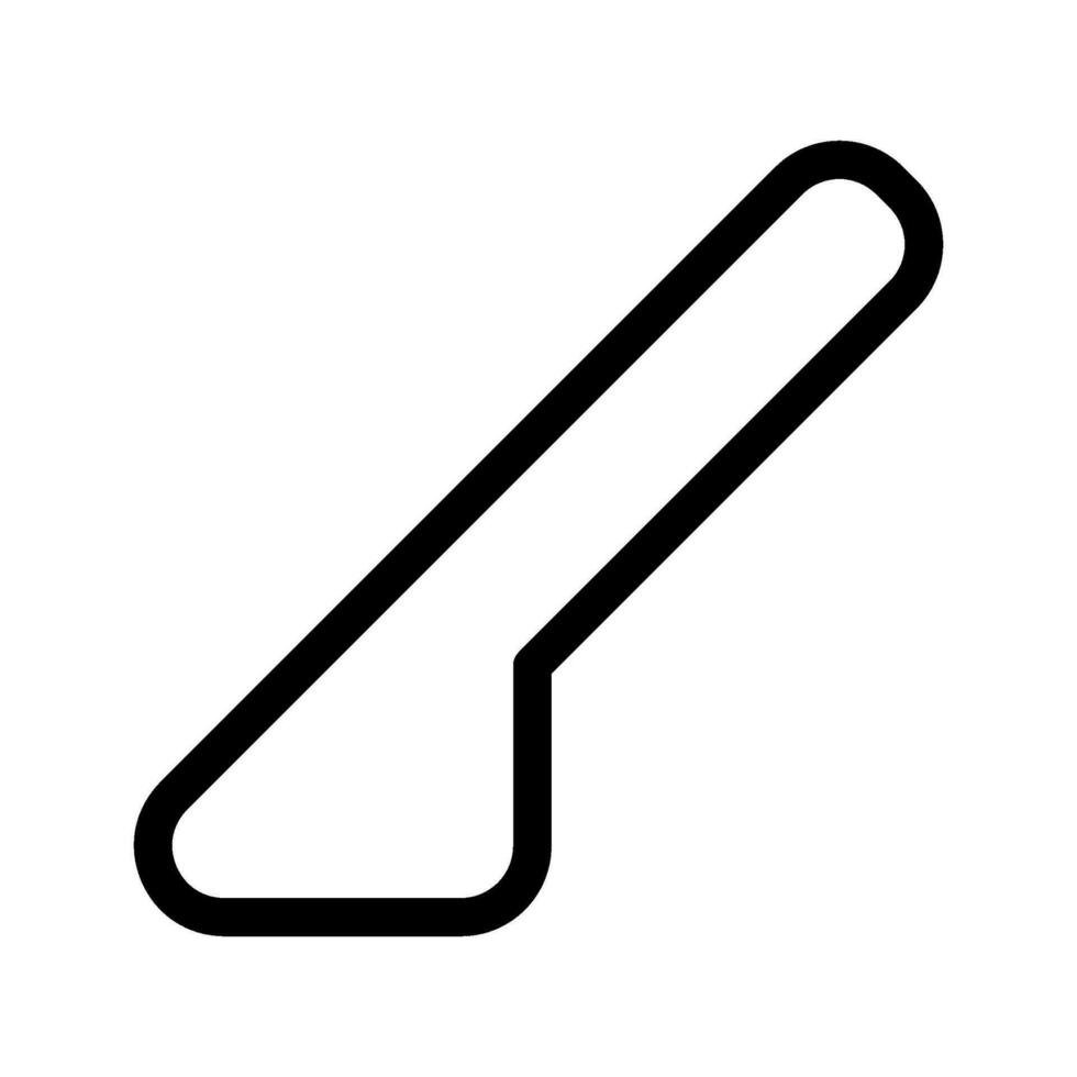 tranche outil icône vecteur symbole conception illustration