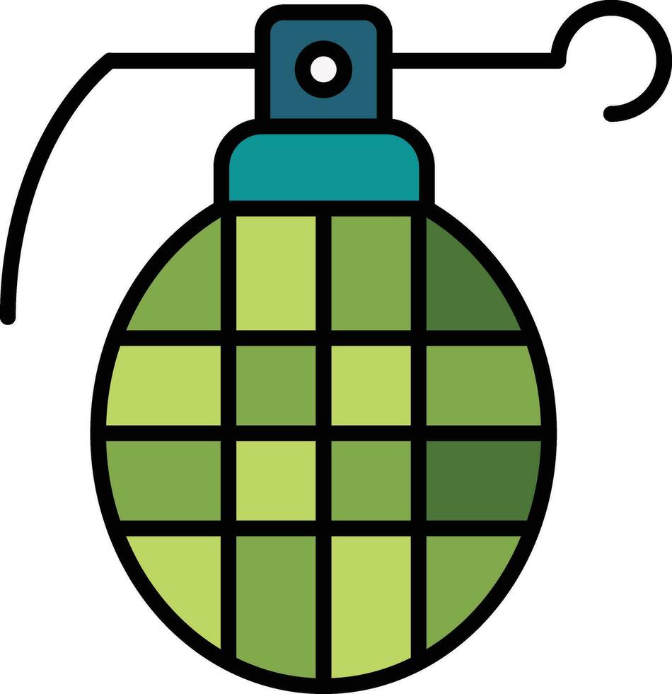 icône de vecteur de grenade