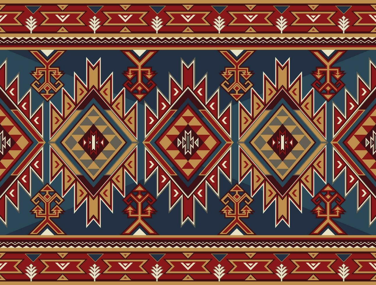 originaire de modèle américain tribal Indien ornement modèle géométrique ethnique textile texture tribal aztèque modèle navajo mexicain en tissu sans couture vecteur décoration mode