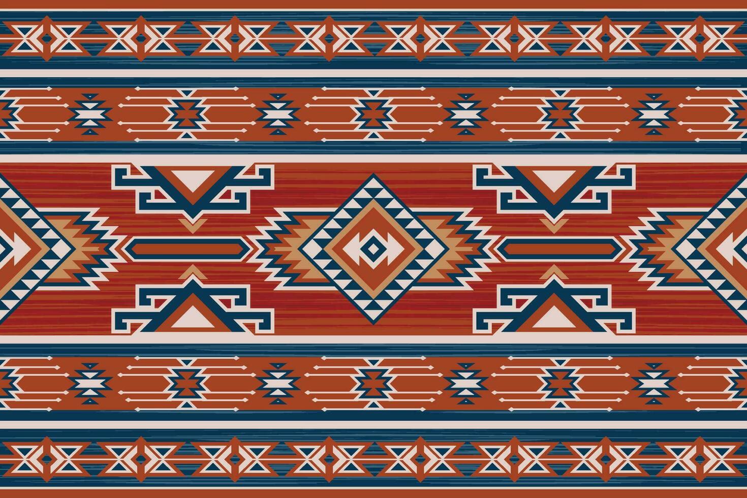 originaire de modèle américain tribal Indien ornement modèle géométrique ethnique textile texture tribal aztèque modèle navajo mexicain en tissu sans couture vecteur décoration mode