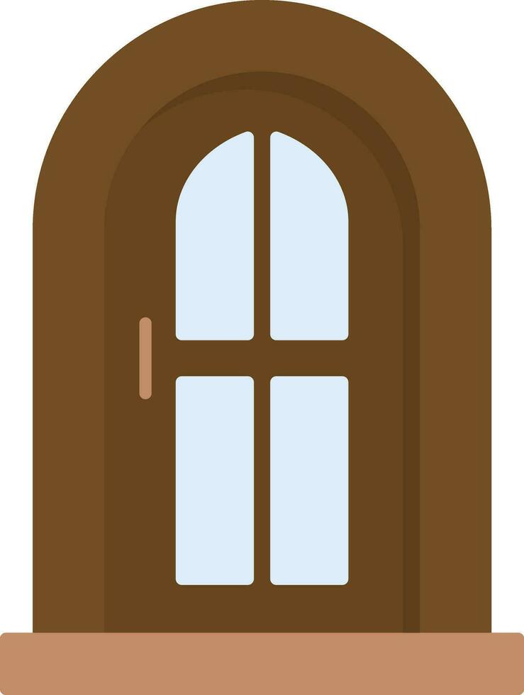 icône de vecteur de porte