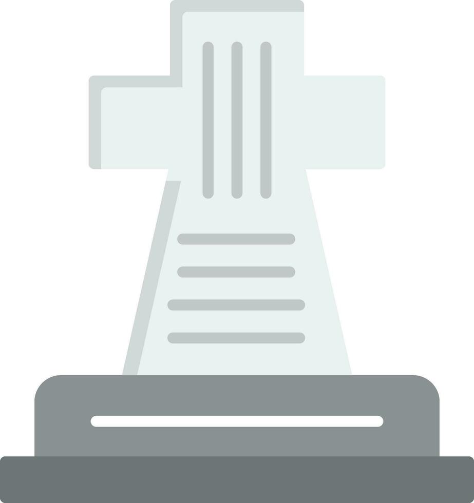 icône de vecteur de pierre tombale