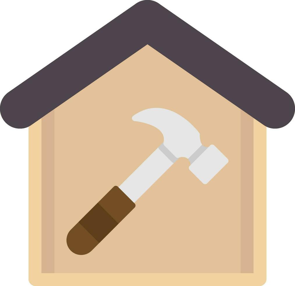 icône de vecteur de construction de maison