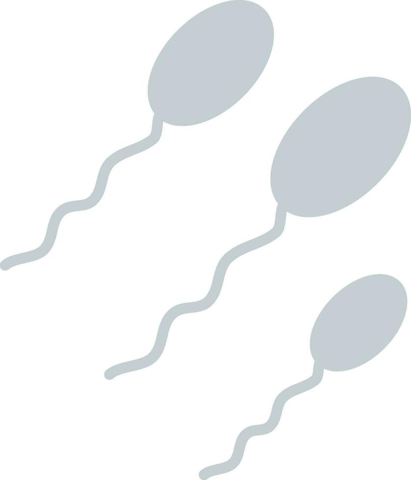 sperme vecteur icône
