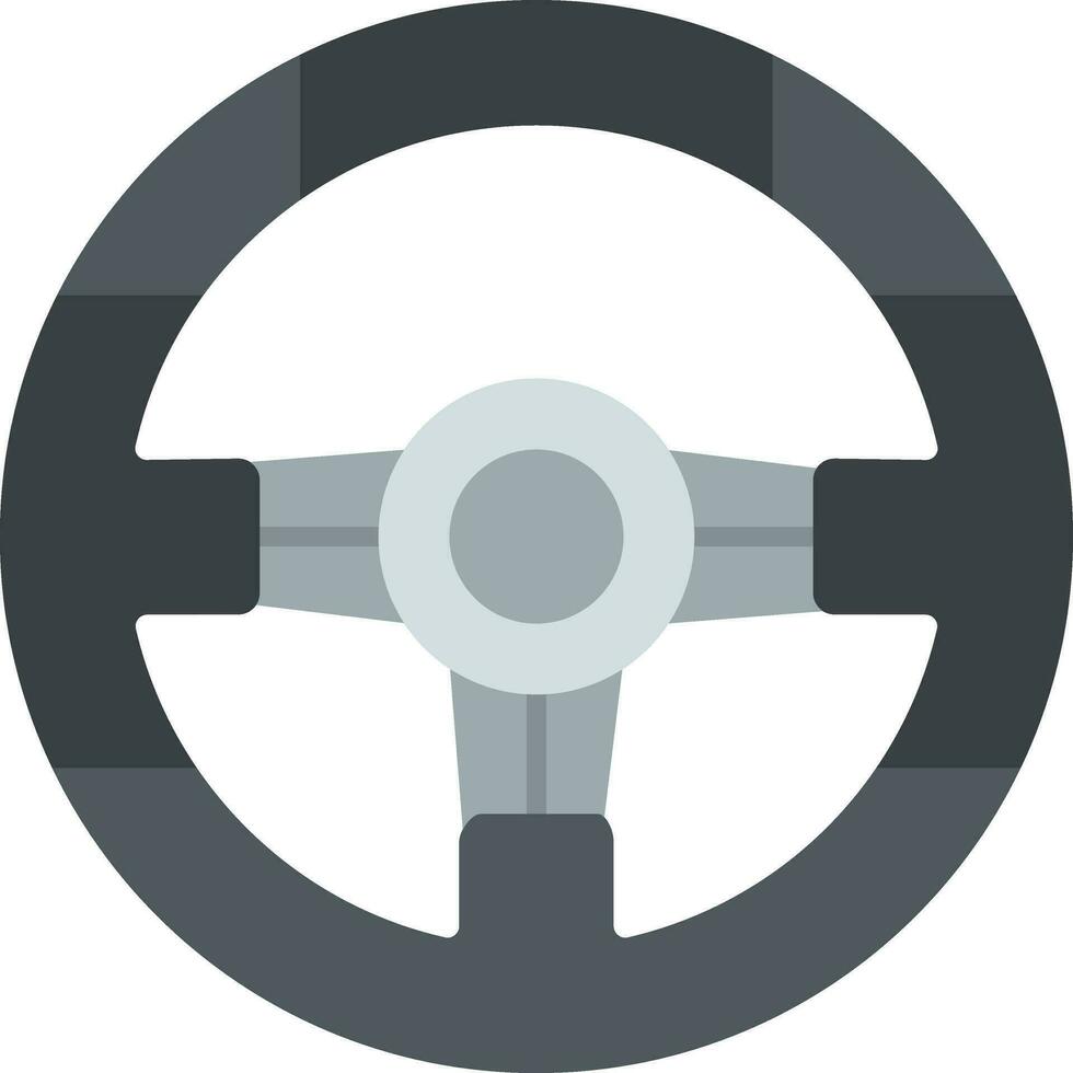 icône de vecteur de volant