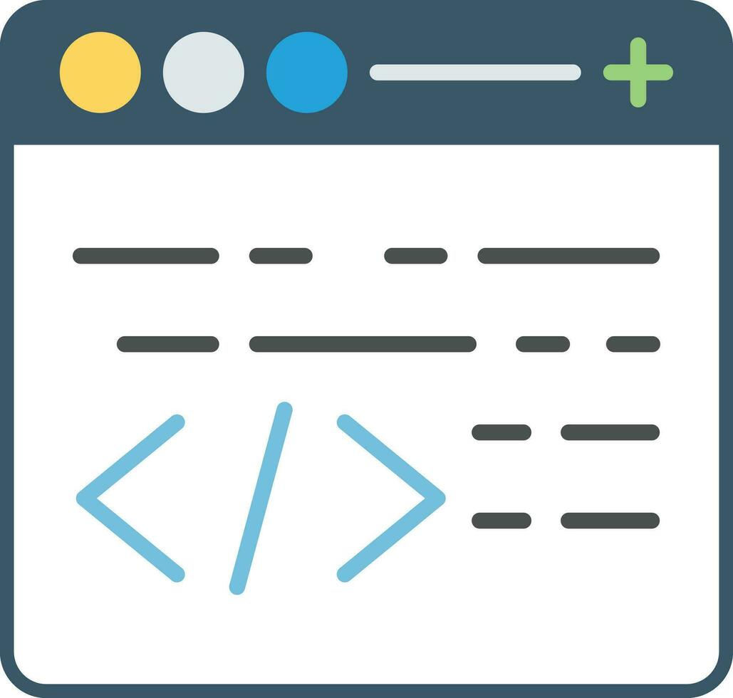 icône de vecteur de programmation