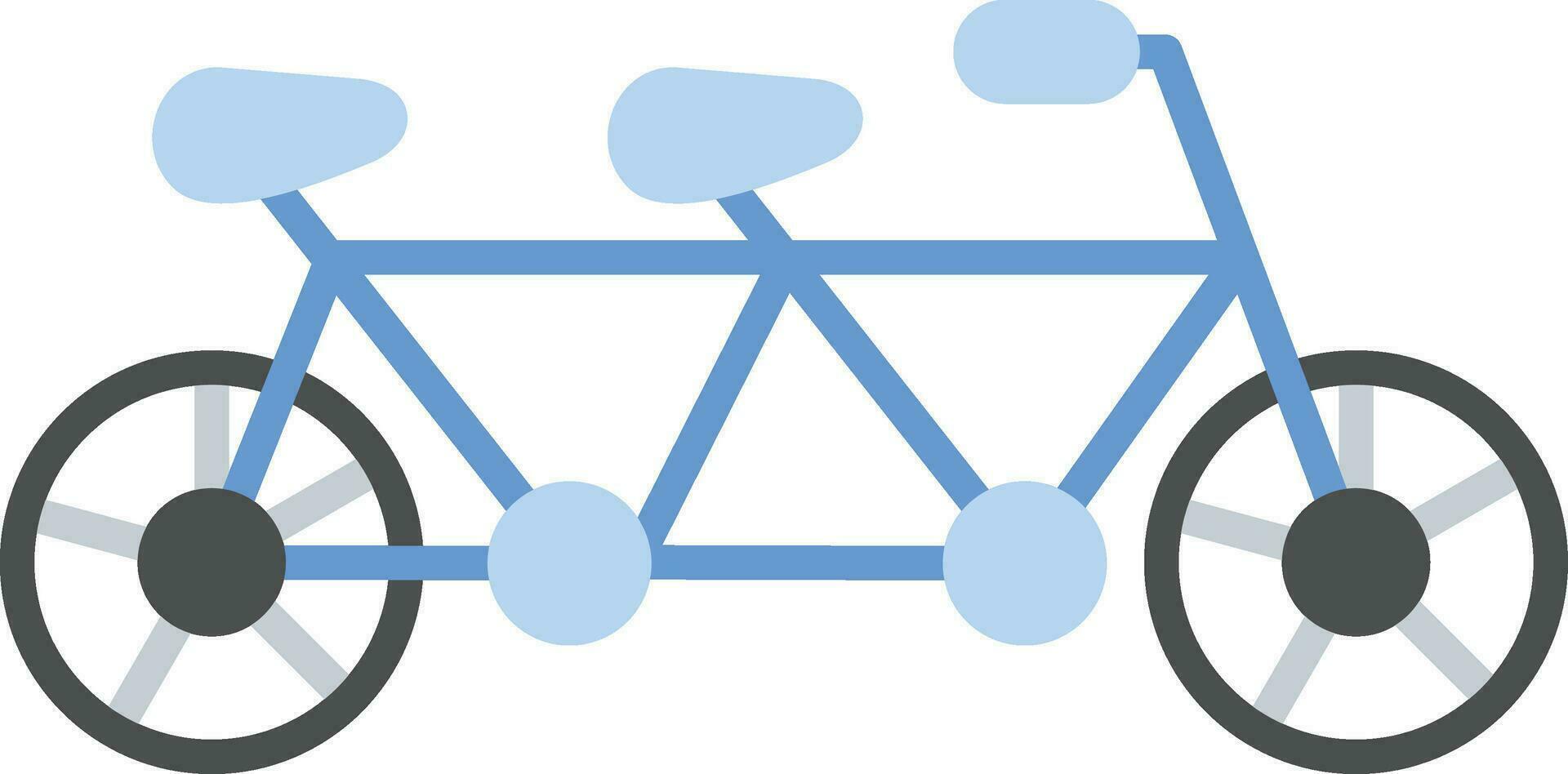 icône de vecteur tandem