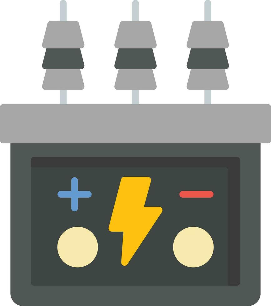 icône de vecteur de transformateur