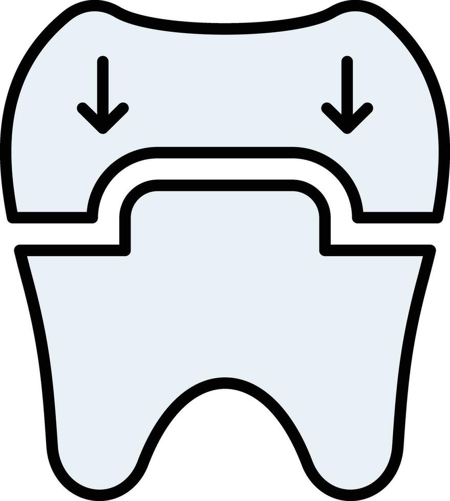 oral se soucier, les dents protection implant pictogramme. orthodontique  dentier, dent couronne. dentaire traitement symbole collection. dentaire  couronne silhouette et ligne Icônes ensemble. isolé vecteur illustration.  25779472 Art vectoriel chez Vecteezy