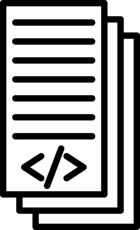 conception d'icône de vecteur de notes
