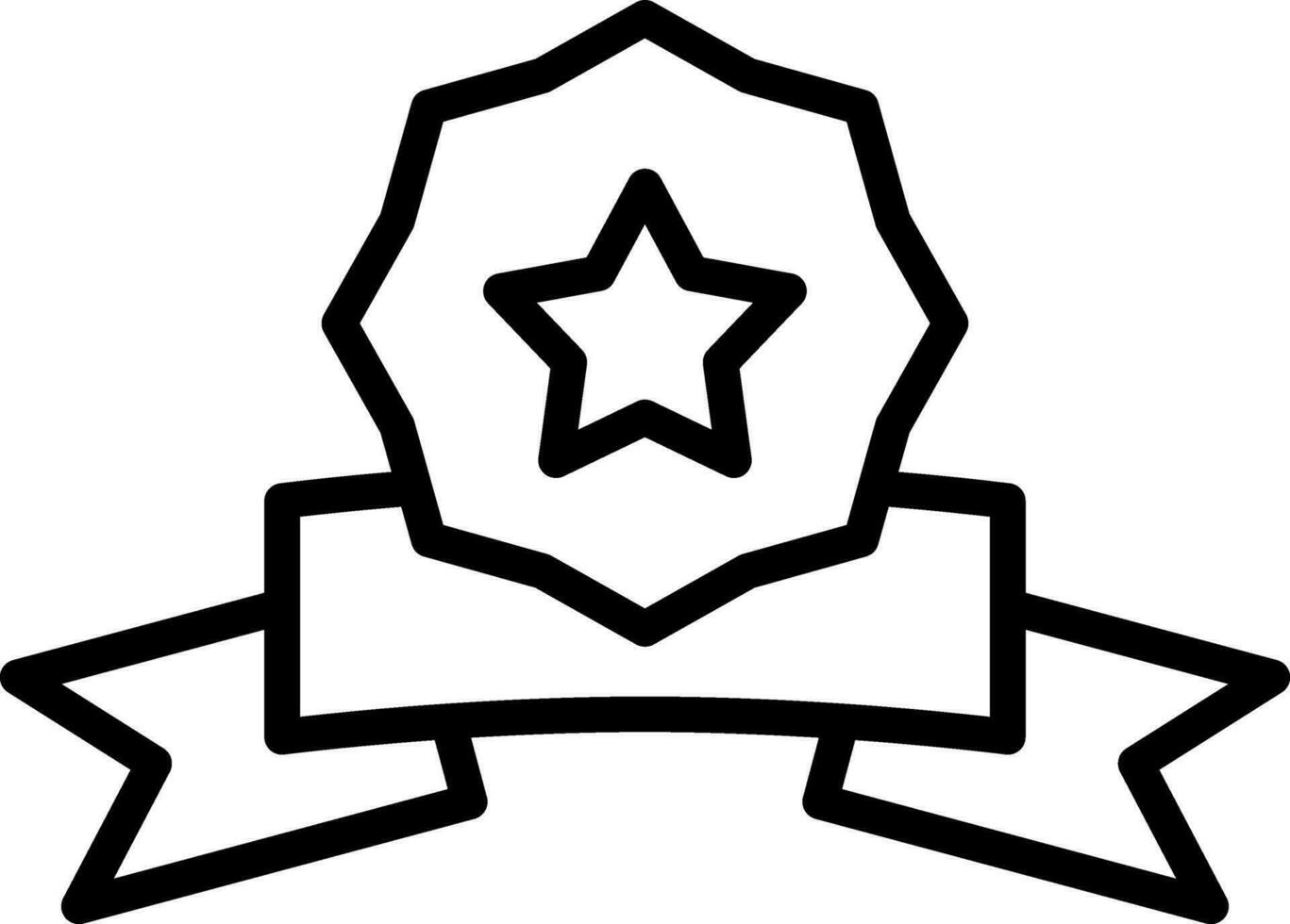 conception d'icône de vecteur de badge