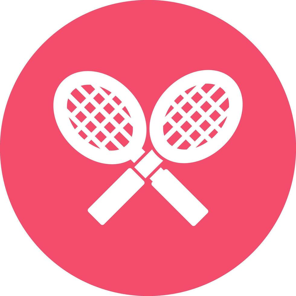 tennis raquette vecteur icône conception