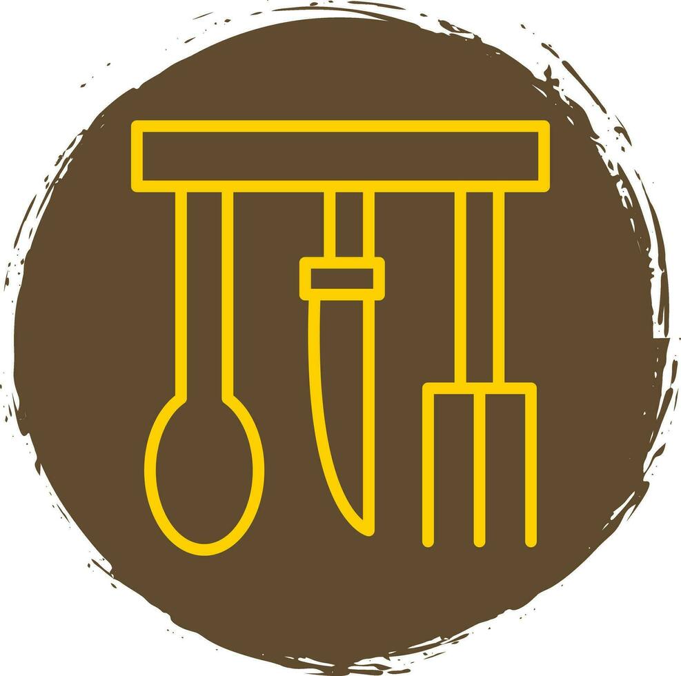 conception d'icônes vectorielles ustensiles vecteur