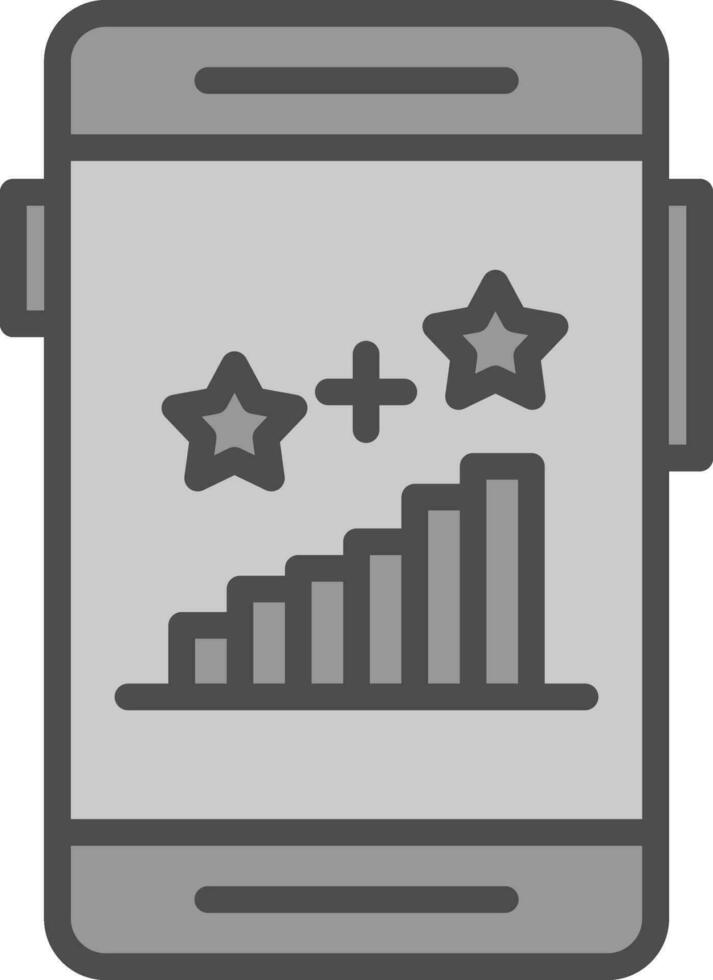 conception d'icône de vecteur de classement