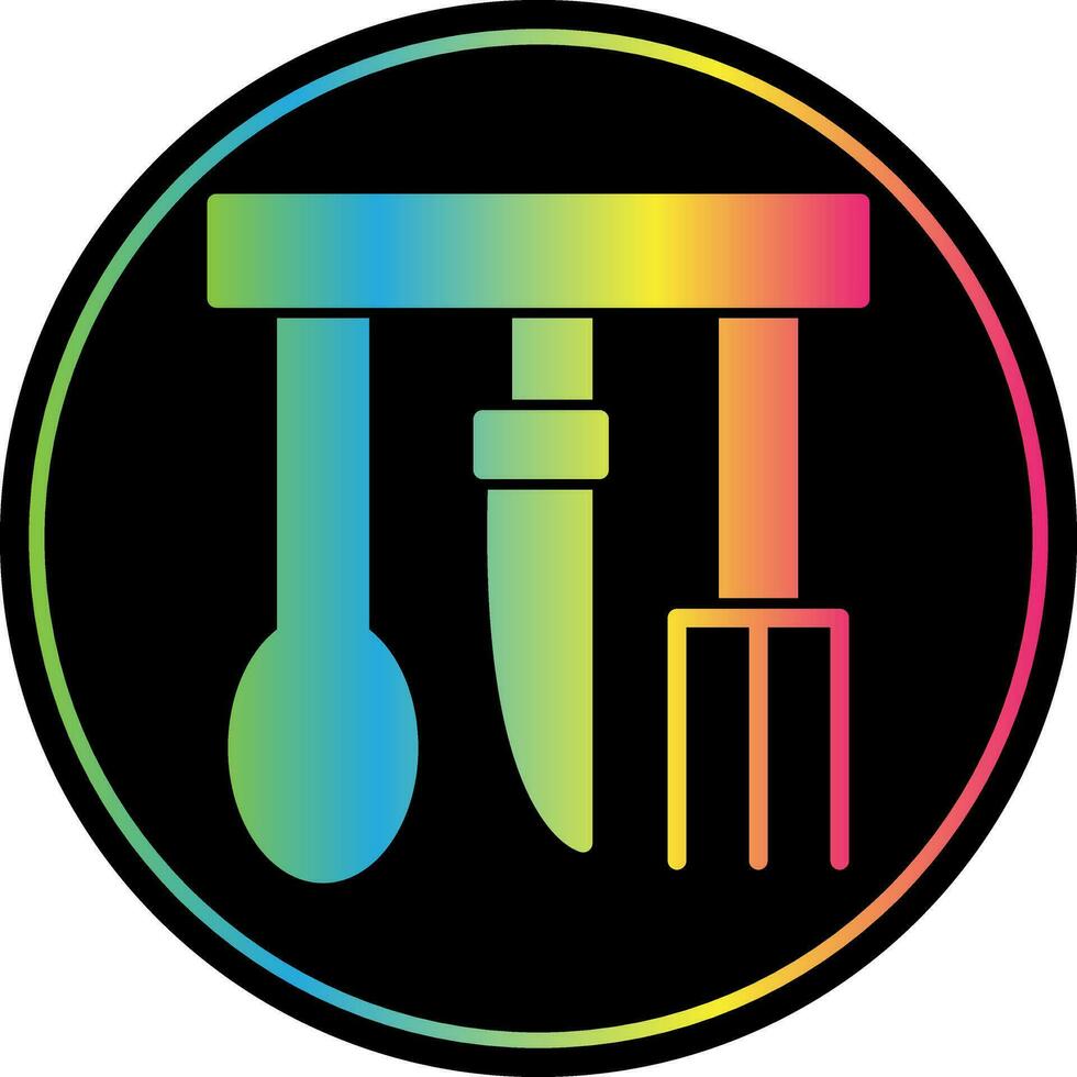 conception d'icônes vectorielles ustensiles vecteur