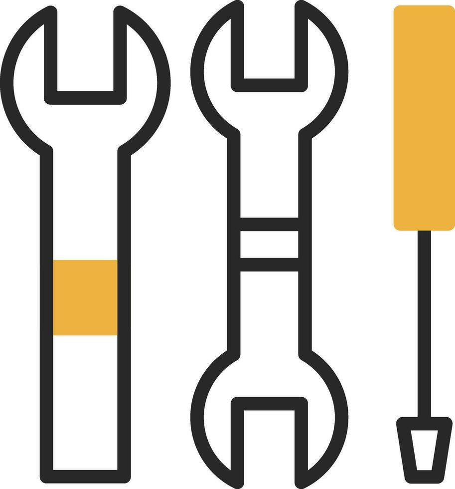 conception d'icônes vectorielles d'outils vecteur