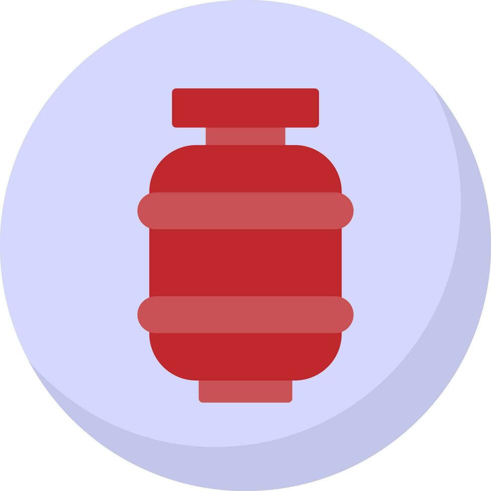 gaz bouteille vecteur icône conception