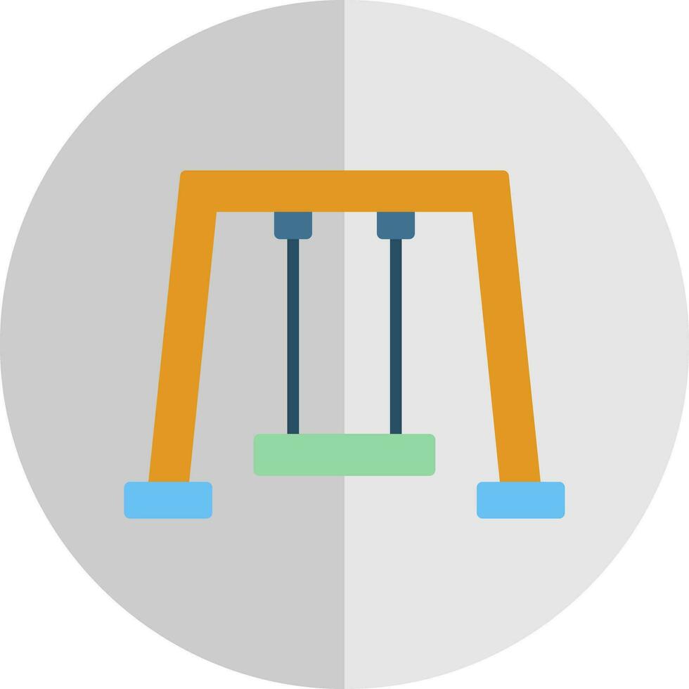 conception d'icône de vecteur de balançoire