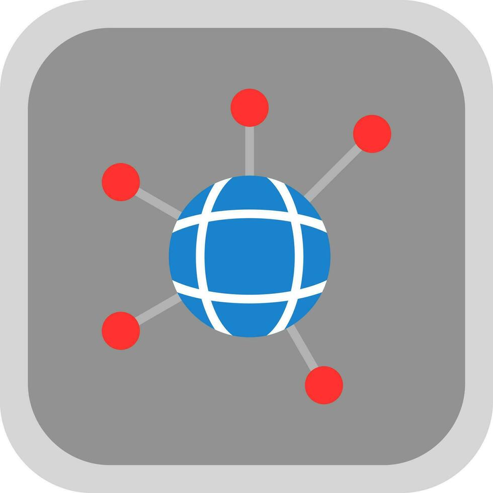 conception d'icône de vecteur de réseau