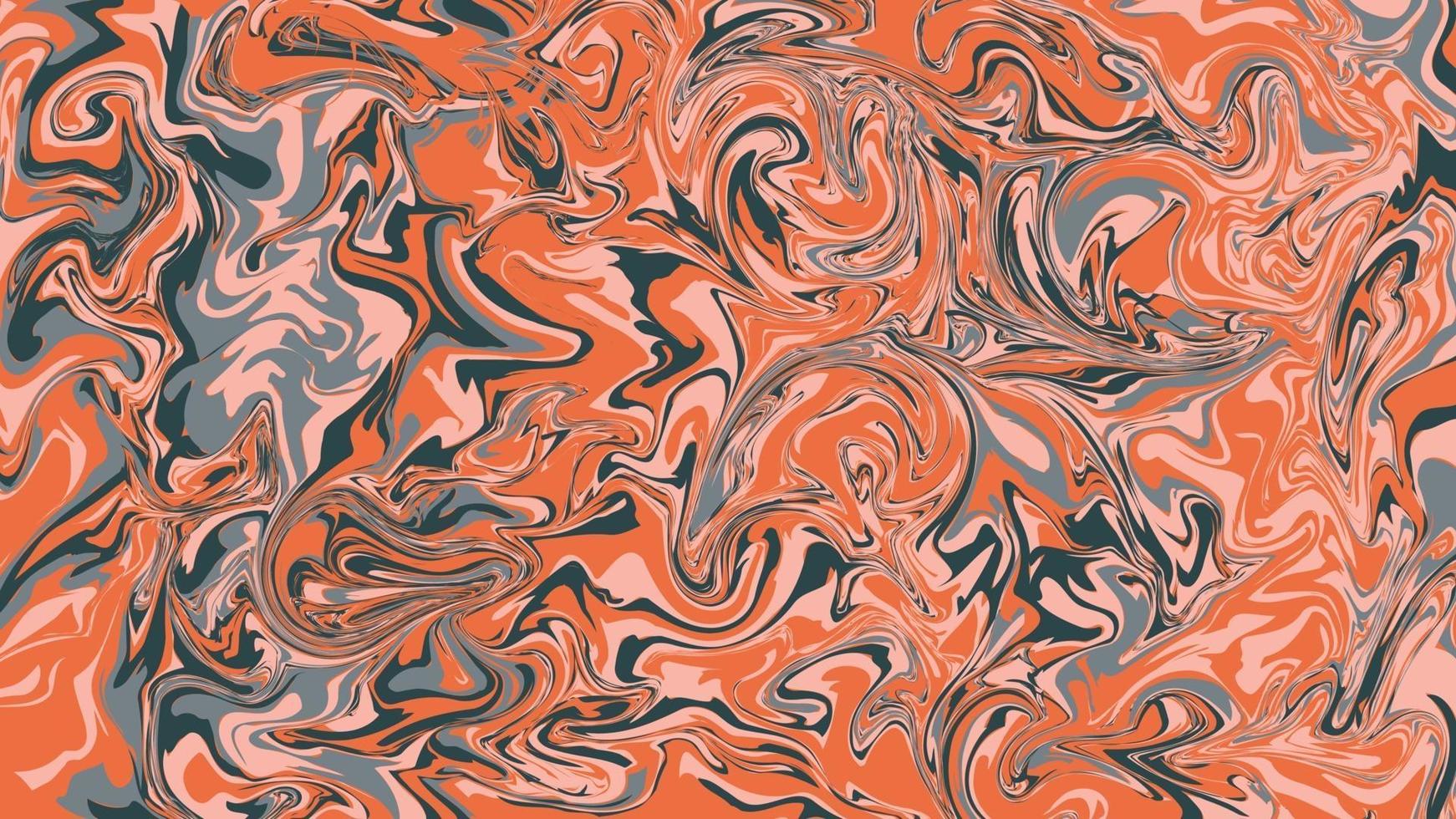 texture de couleur marbre orange vecteur