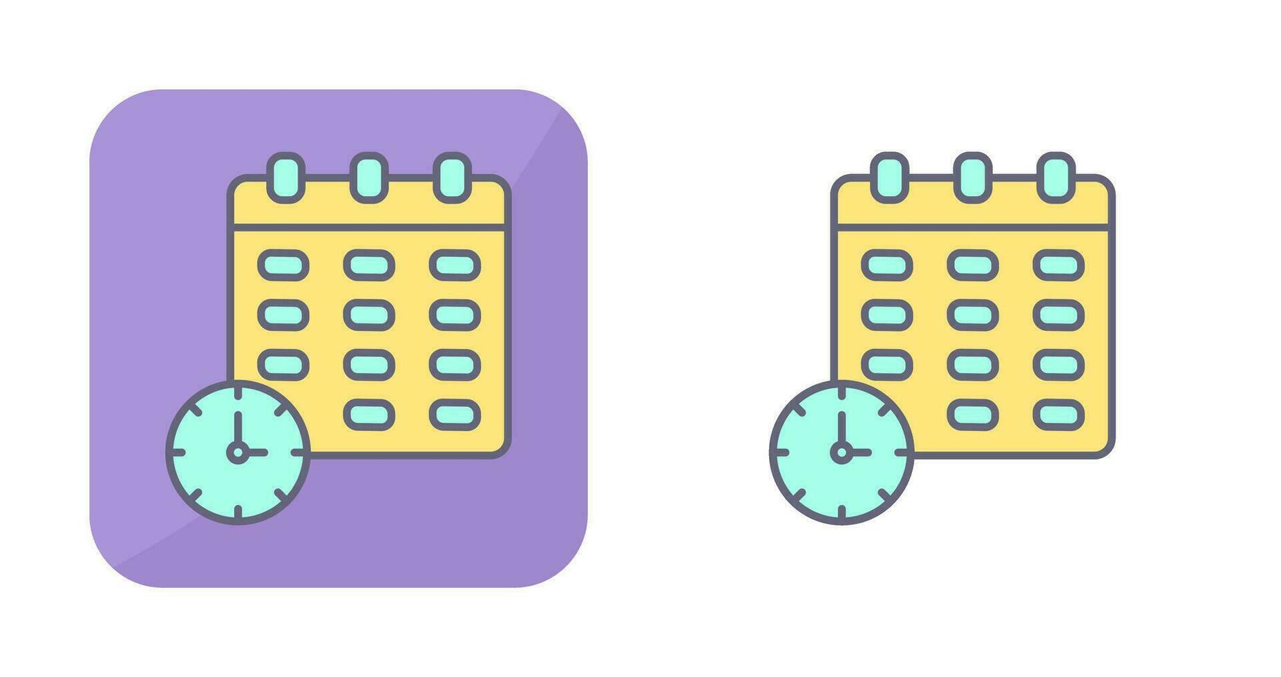 icône de vecteur de calendrier