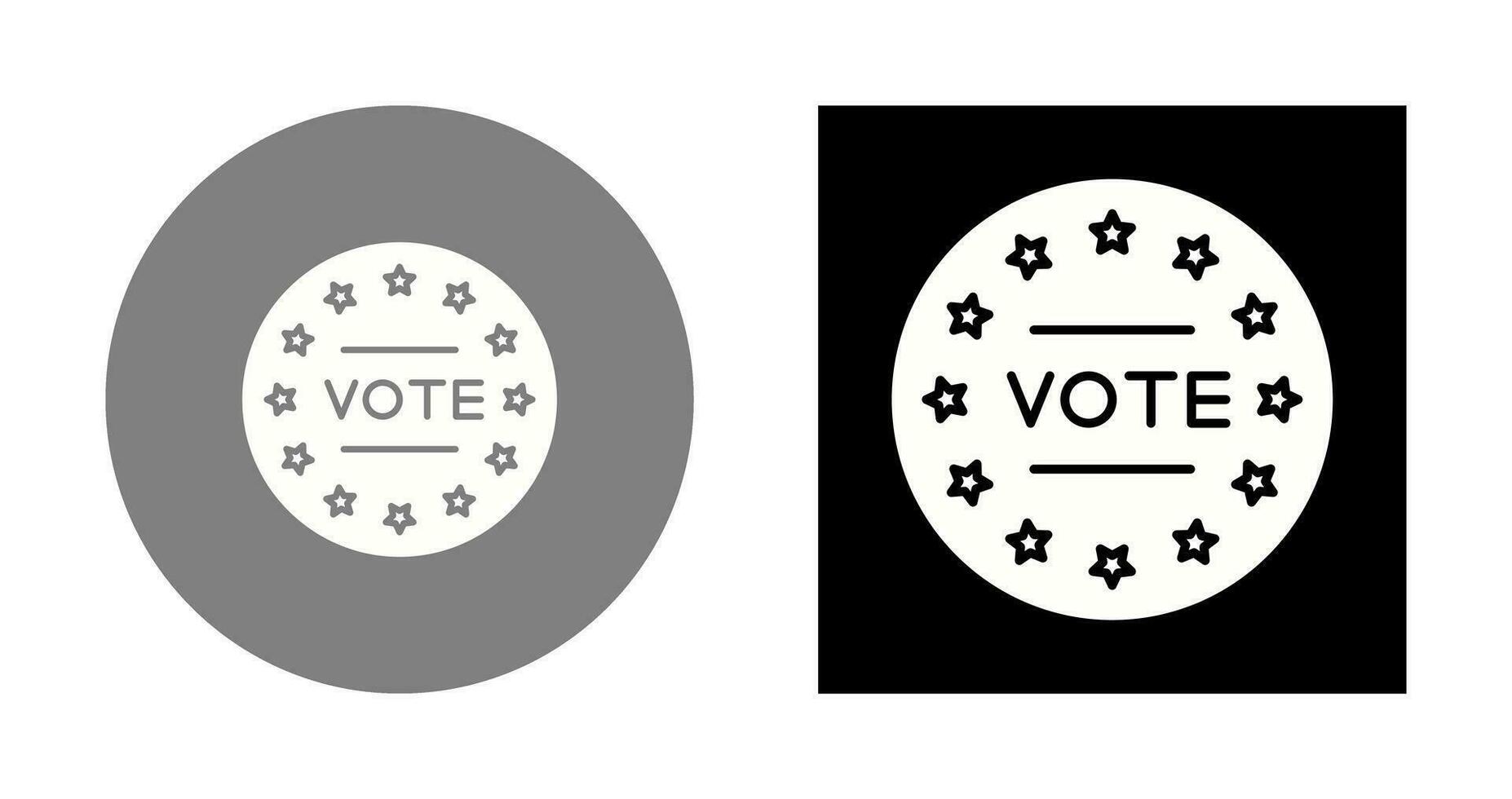 icône de vecteur de vote