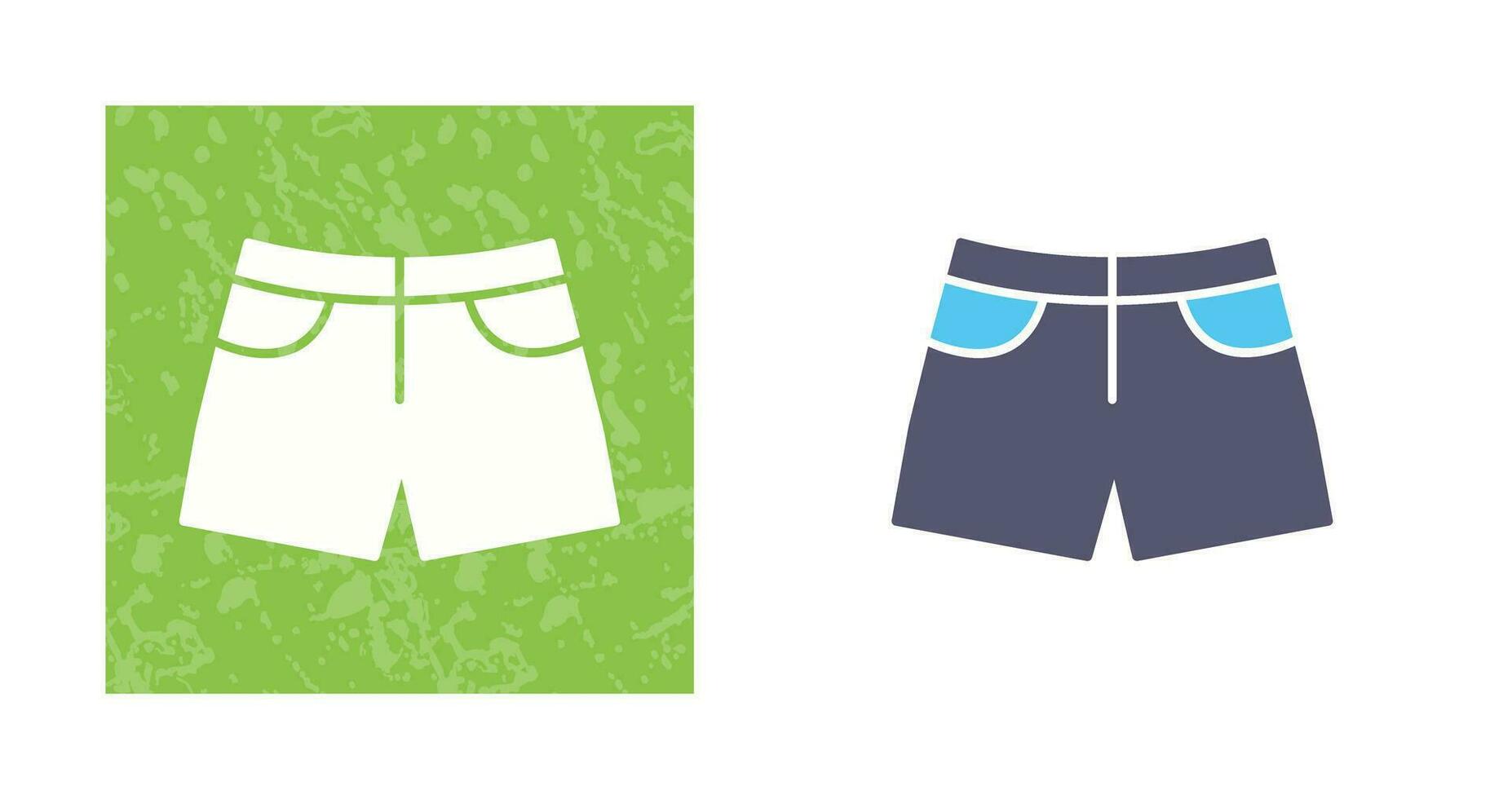 icône de vecteur de shorts
