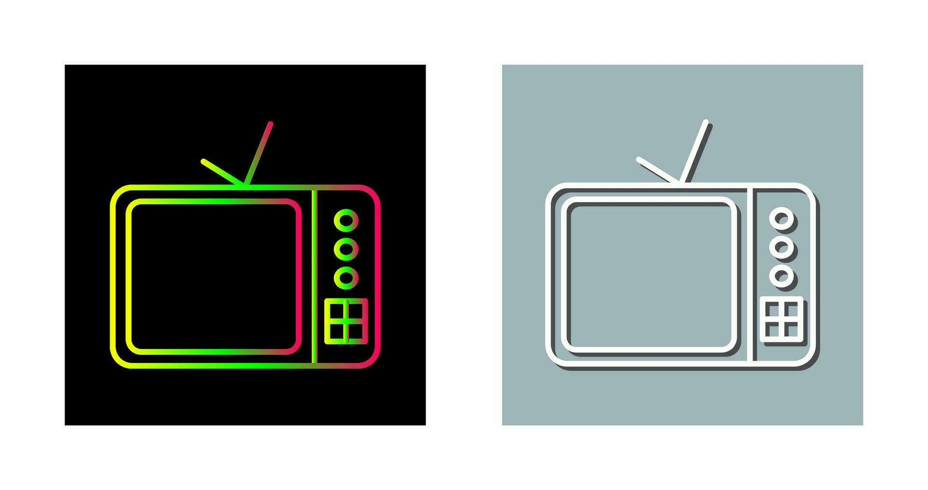 icône de vecteur de téléviseur