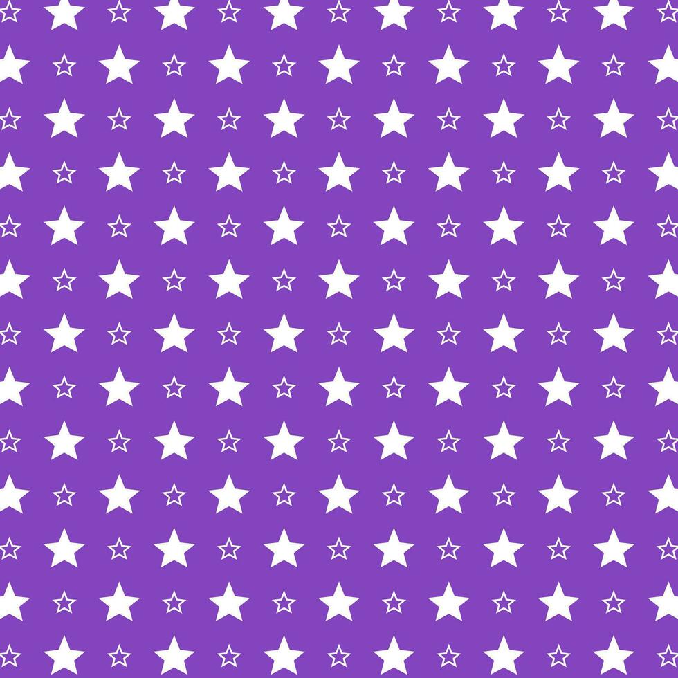 blanc étoiles modèle violet Contexte vecteur illustration