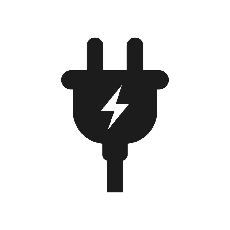 Puissance corde icône isolé vecteur illustration