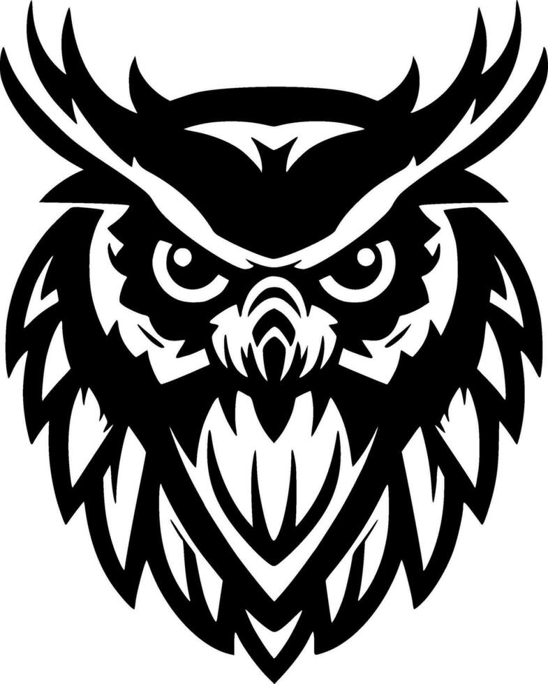 hibou - haute qualité vecteur logo - vecteur illustration idéal pour T-shirt graphique