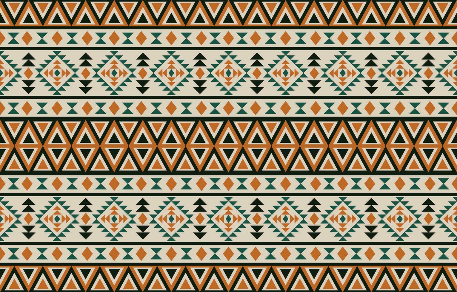 ethnique abstrait ikat art. aztèque ornement imprimer. géométrique ethnique modèle sans couture Couleur Oriental. conception pour Contexte ,rideau, tapis, fond d'écran, vêtements, emballage, batique, vecteur illustration.