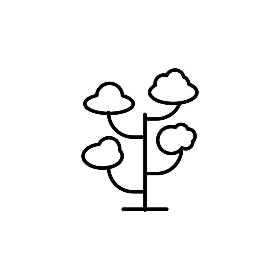 arbre vecteur icône pour applications, des sites, conception