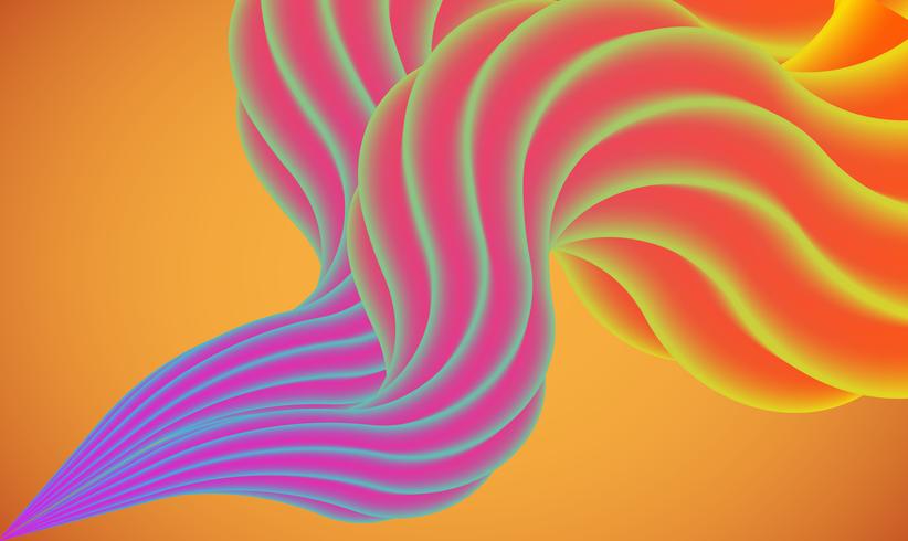 Fond de forme abstraite coloré pour la publicité, illustration vectorielle vecteur