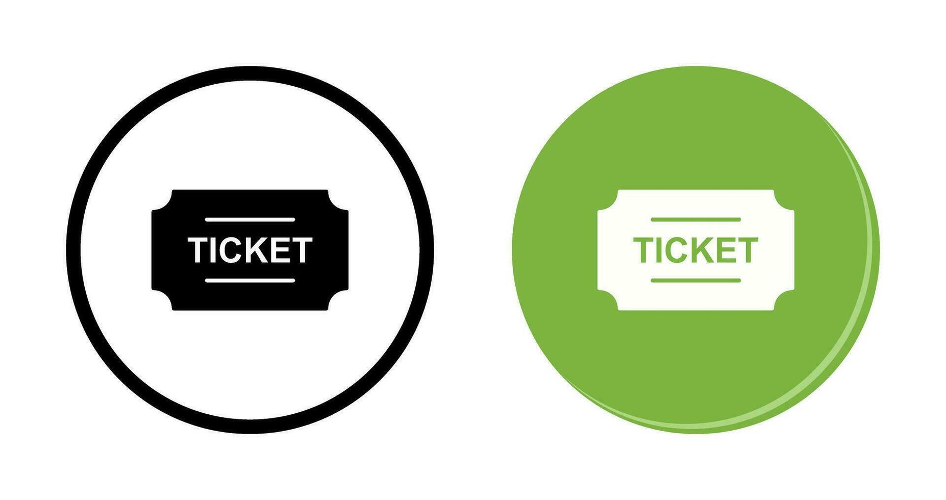 icône de vecteur de billets