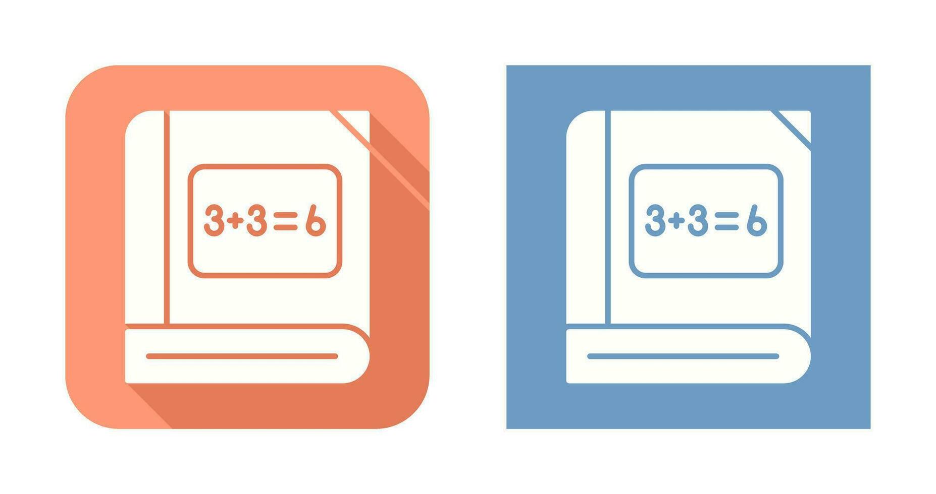 icône de vecteur mathématique