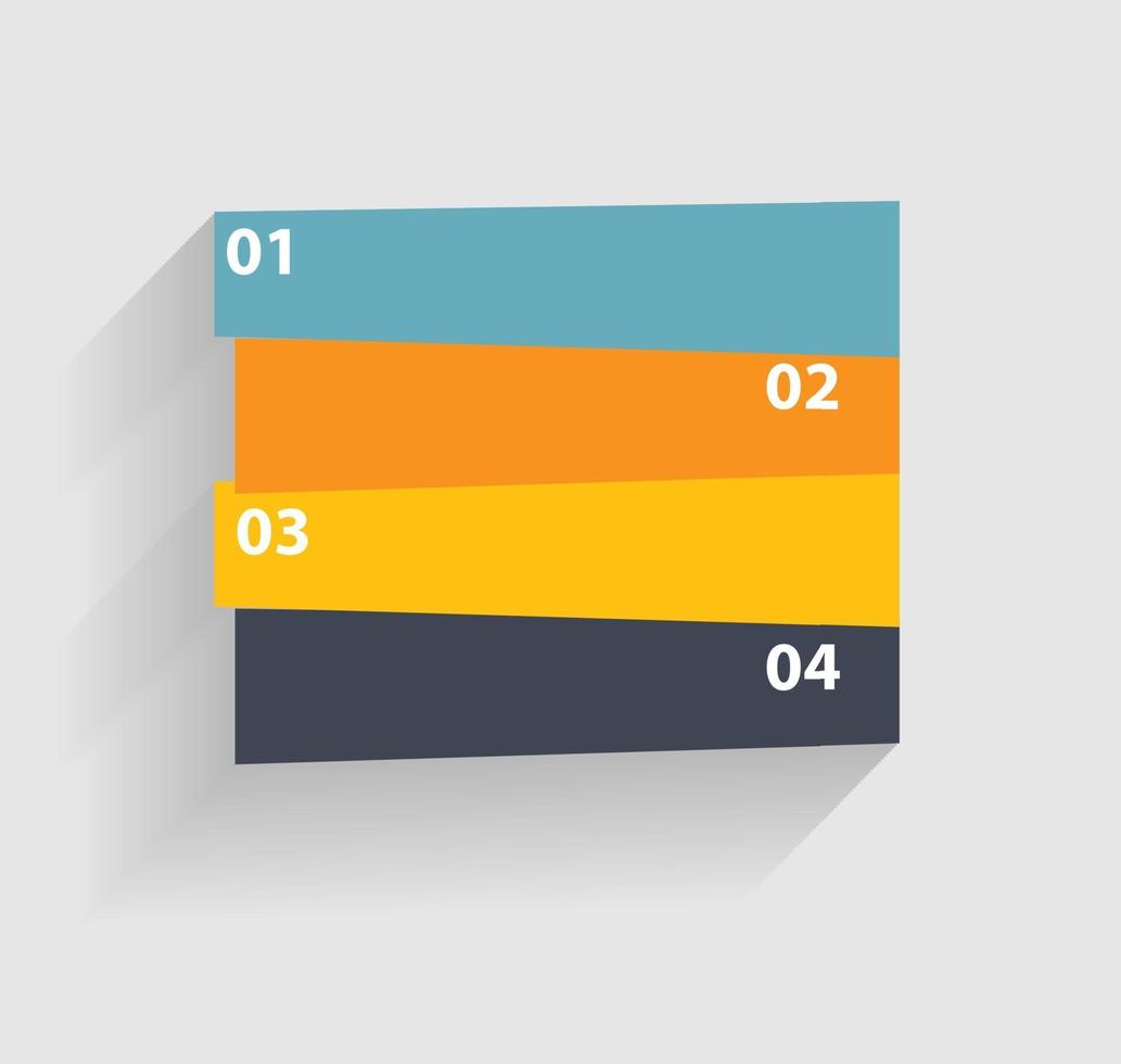 modèles d'infographie pour l'illustration vectorielle d'affaires vecteur