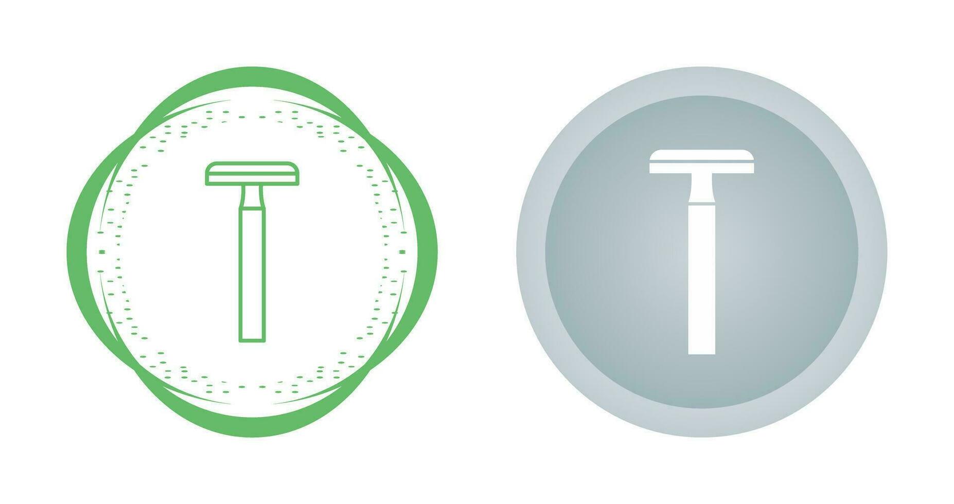 icône de vecteur de lame de rasage
