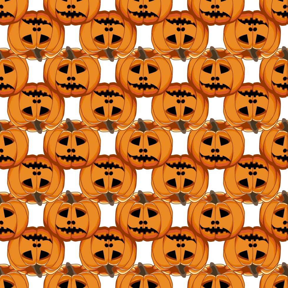 illustration sur le thème grand motif coloré halloween vecteur